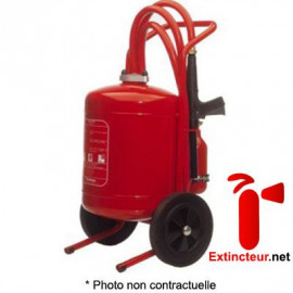 Extincteur professionnel mobile sur roues 50kg poudre ABC