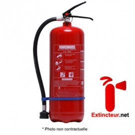 Extincteur 9l eau additif  pression permanente