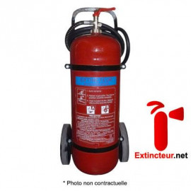 Extincteur professionnel sur roues 45 L Eau +additif