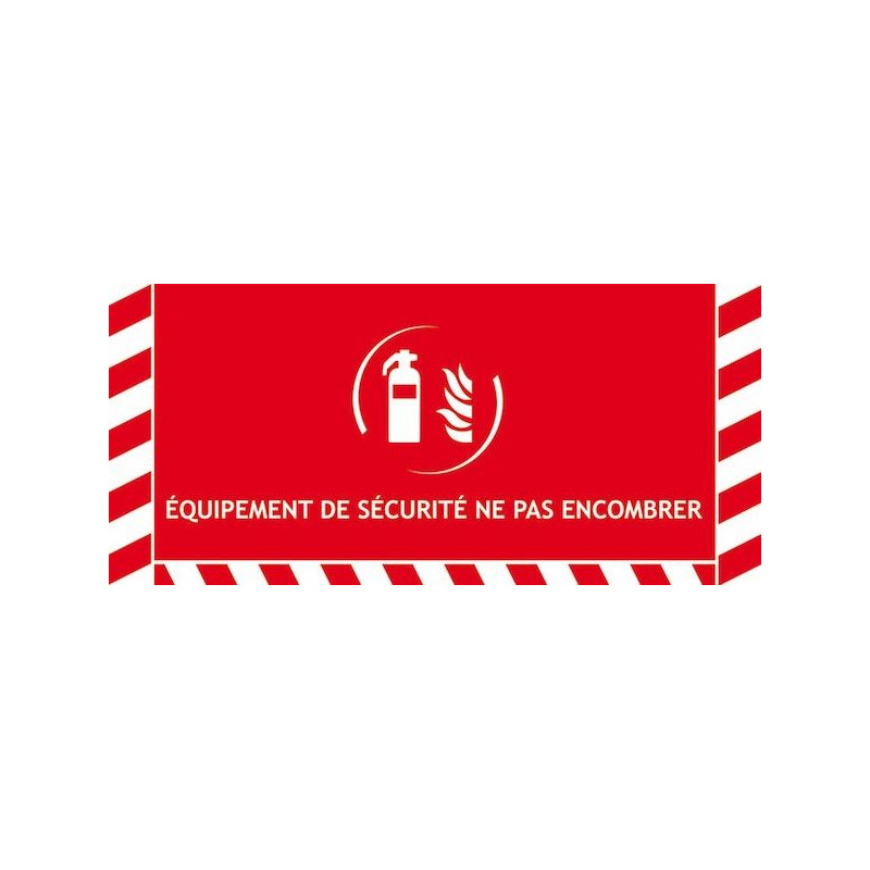 Adhésif marquage signalisation au sol pour les extincteurs Adhésif marquage signalisation au sol pour les extincteurs