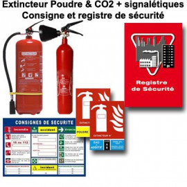 Extincteur PG6-F 6 kg – Poudre ABC – Servibati