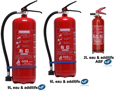 Les appareils eau et additifs