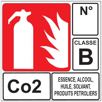 Extincteur à Dioxyde De Carbone CO2